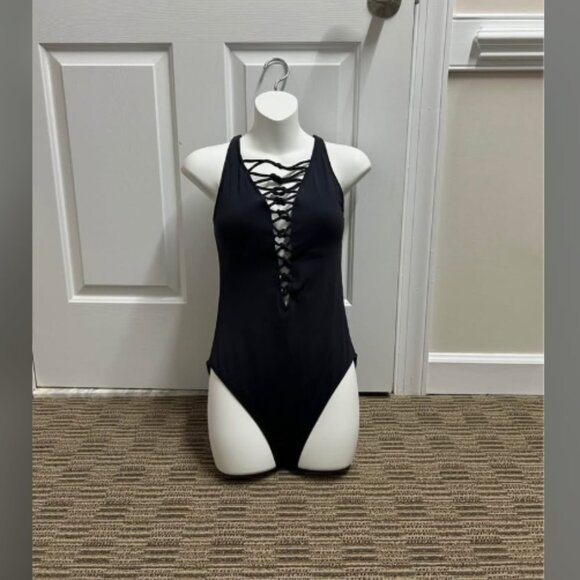 Bleu by Rod Beattie Women’s Bathing Suit Black Size 8 - Picture 1 of 3